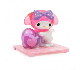 Figura sorpresa Kuromi & My Melody Love Story Hello Kitty surtido