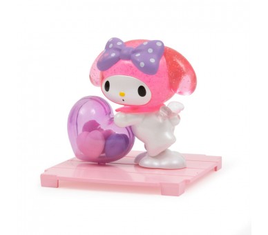 Figura sorpresa Kuromi & My Melody Love Story Hello Kitty surtido