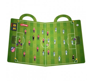 Libro de Pegatinas Reutilizables 3D Estadio Atletico de Madrid