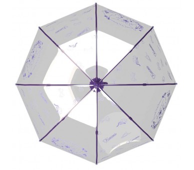 Paraguas burbuja manual Kuromi Hello Kitty 57cm