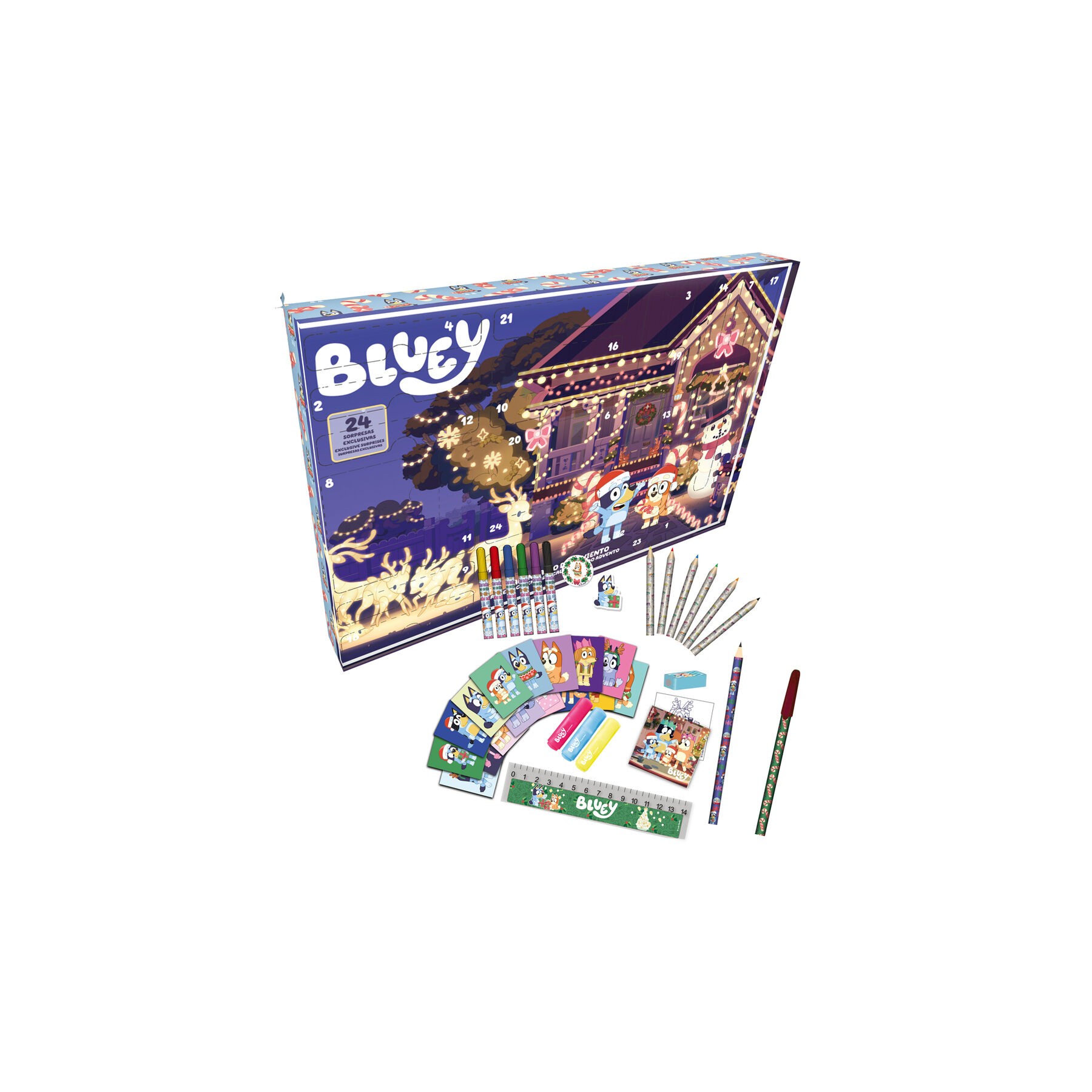 Calendario Adviento Bluey