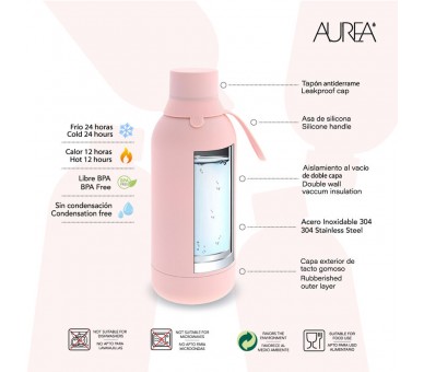 Botella termica Cuento de Hadas Melocoton 500ml