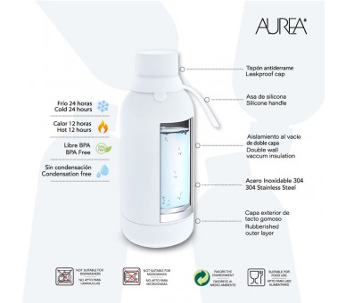 Botella termica Cuento de Hadas de Hielo 500ml