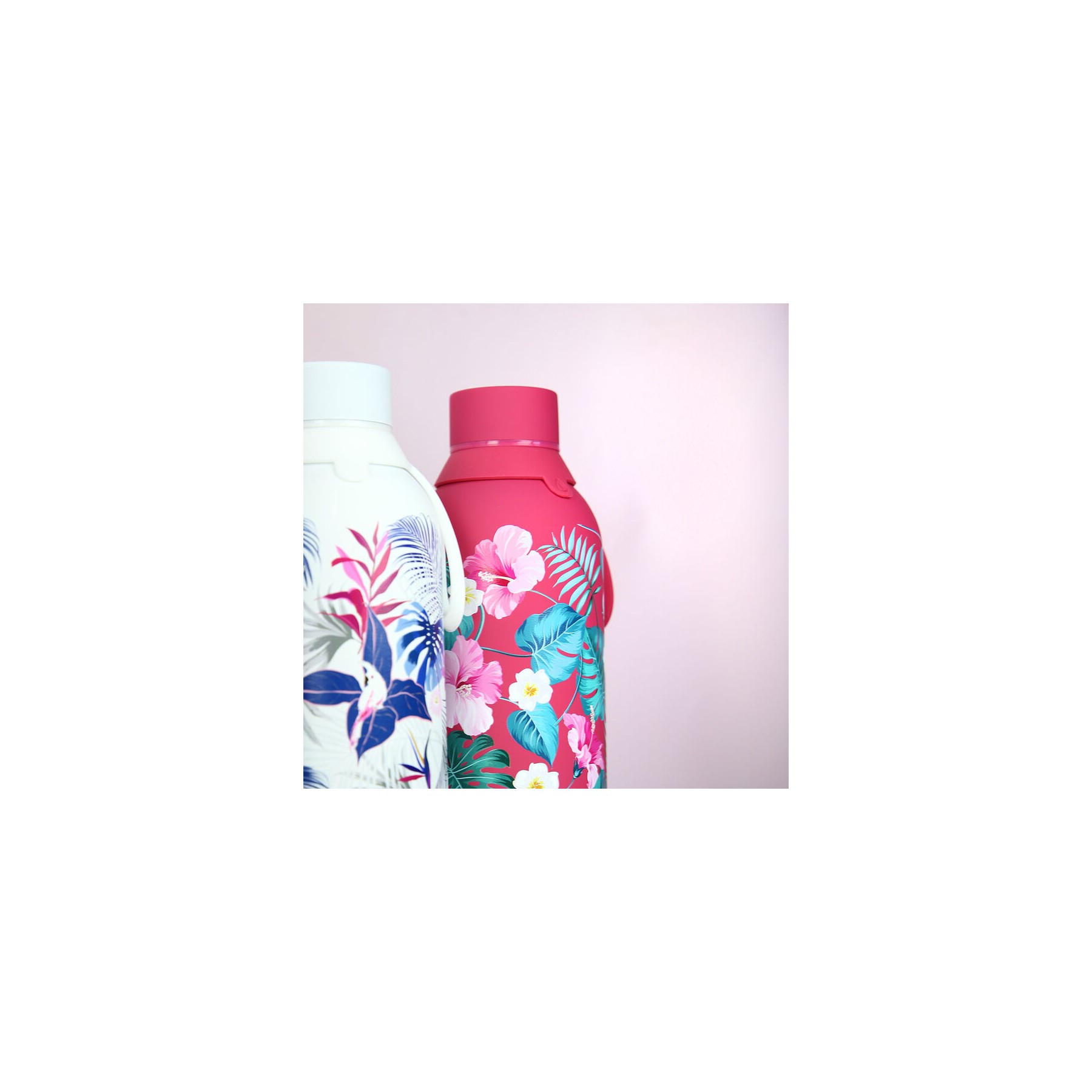 Botella termica Magenta Floral Exotico 500ml