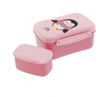 Sandwichera hermetica con placa refrigerante + cajita Pinguino