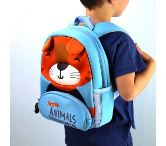 Mochila 3D Tigre 28cm