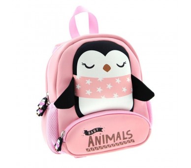 Mochila 3D Pinguino 28cm