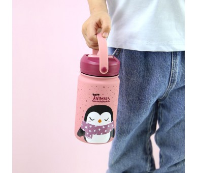 Cantimplora acero inoxidable Oso 330ml