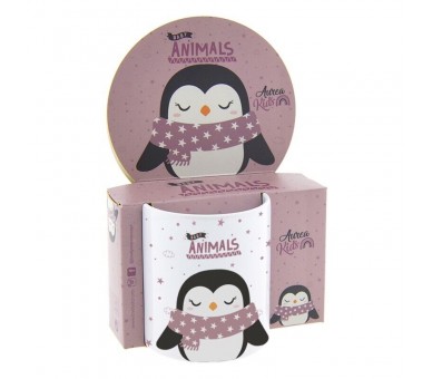 Taza infantil Pinguino 330ml