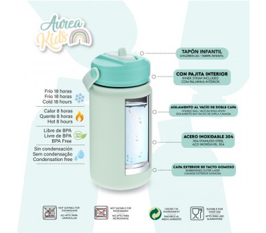 Cantimplora termica Cachorro Menta 330ml