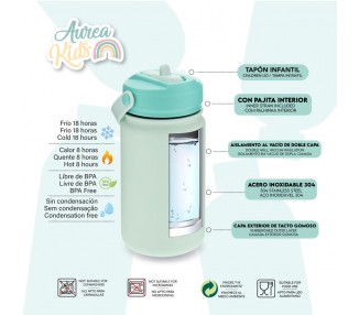 Cantimplora termica Cachorro Menta 330ml