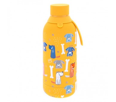 Botella termica Cachorro Mostaza 500ml