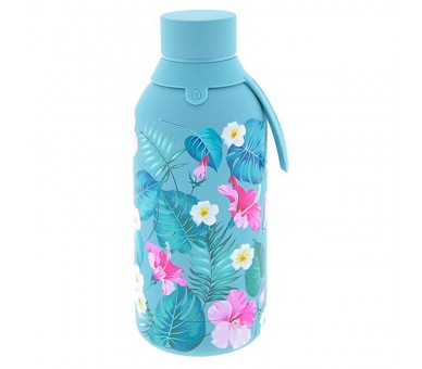 Botella termica Esmeralda Floral Exotico 500ml