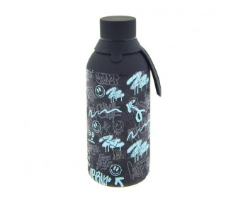 Botella termica Black Urban Graffiti 500ml