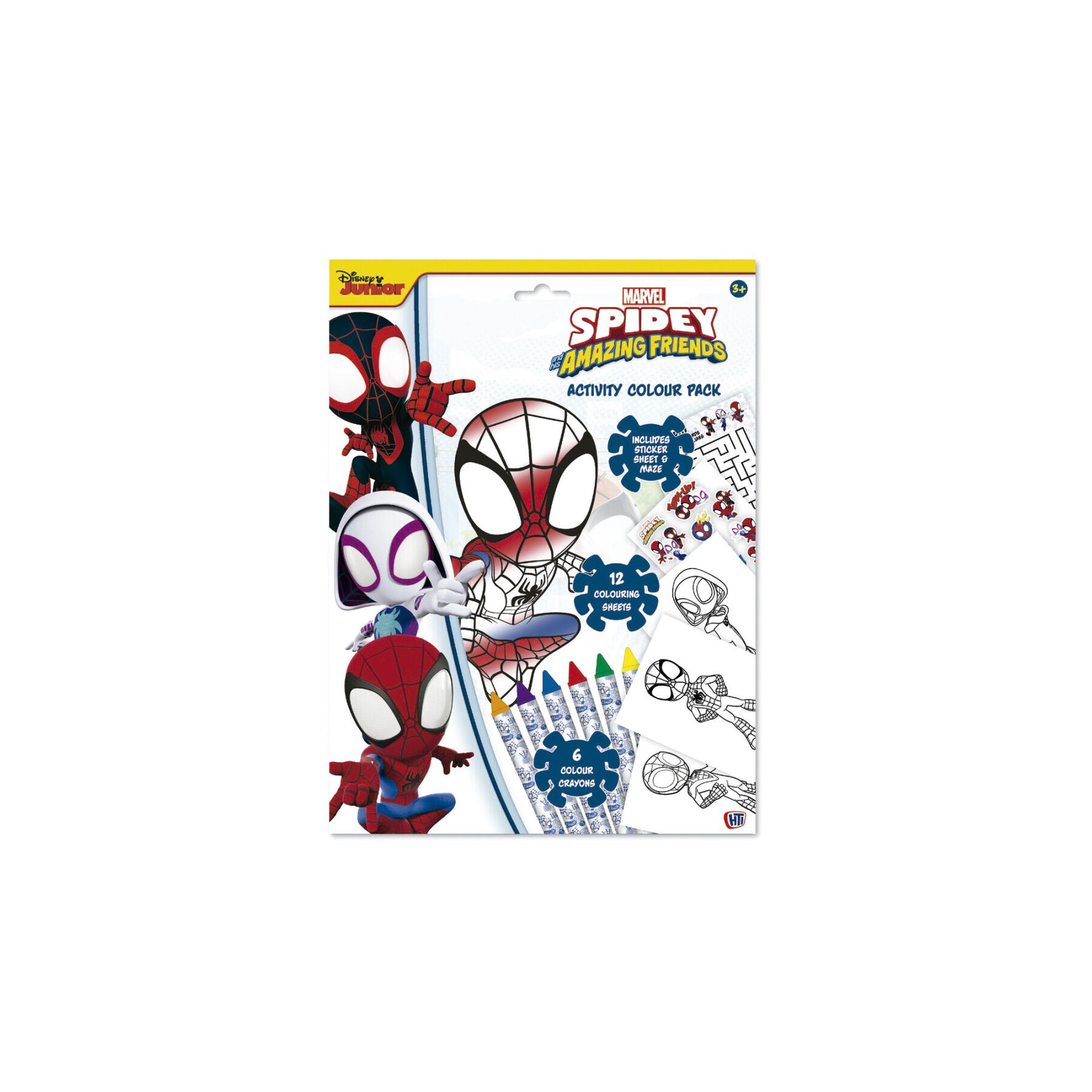 Sobre de Actividades Spidey Marvel