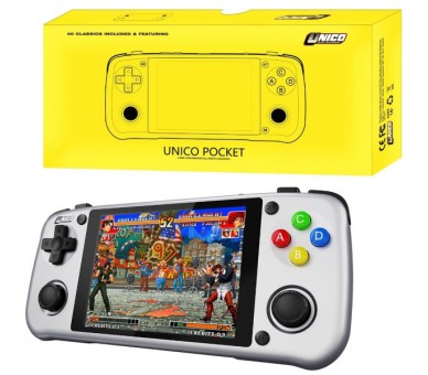 UNICO POCKET SNK GRAY (40 JUEGOS INCLUIDOS)