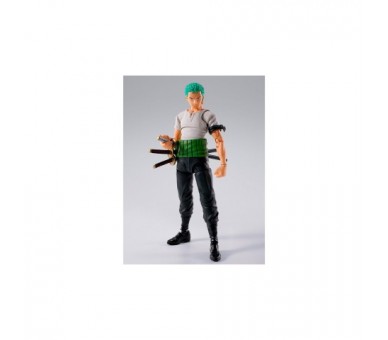 Figura S.H Figuarts Roronoa Zoro Romance Dawn One Piece 15Cm