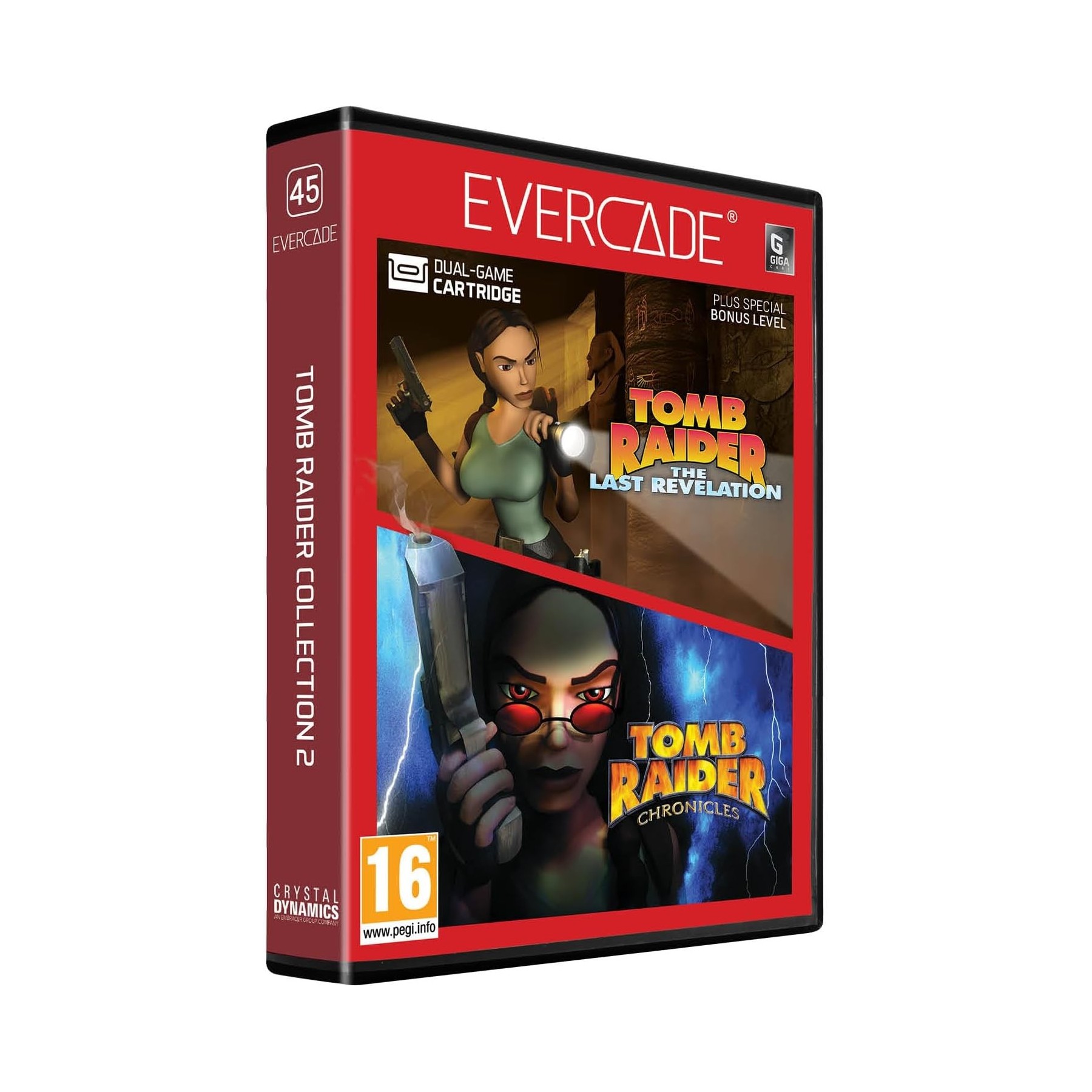 Cartucho Evercade Tomb Raider Collection 2
