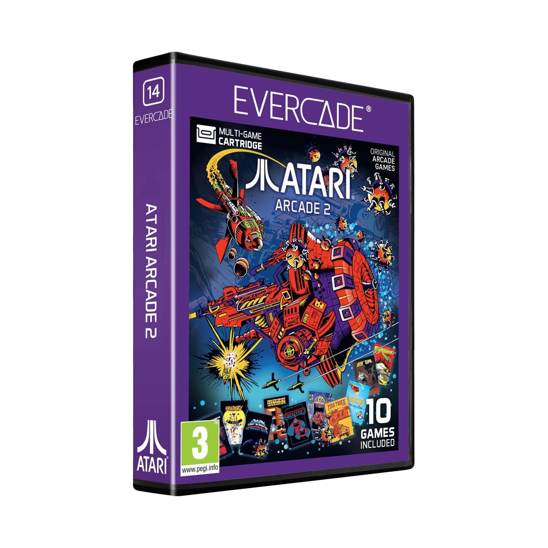 Cartucho Evercade Atari Arcade Arcade 2