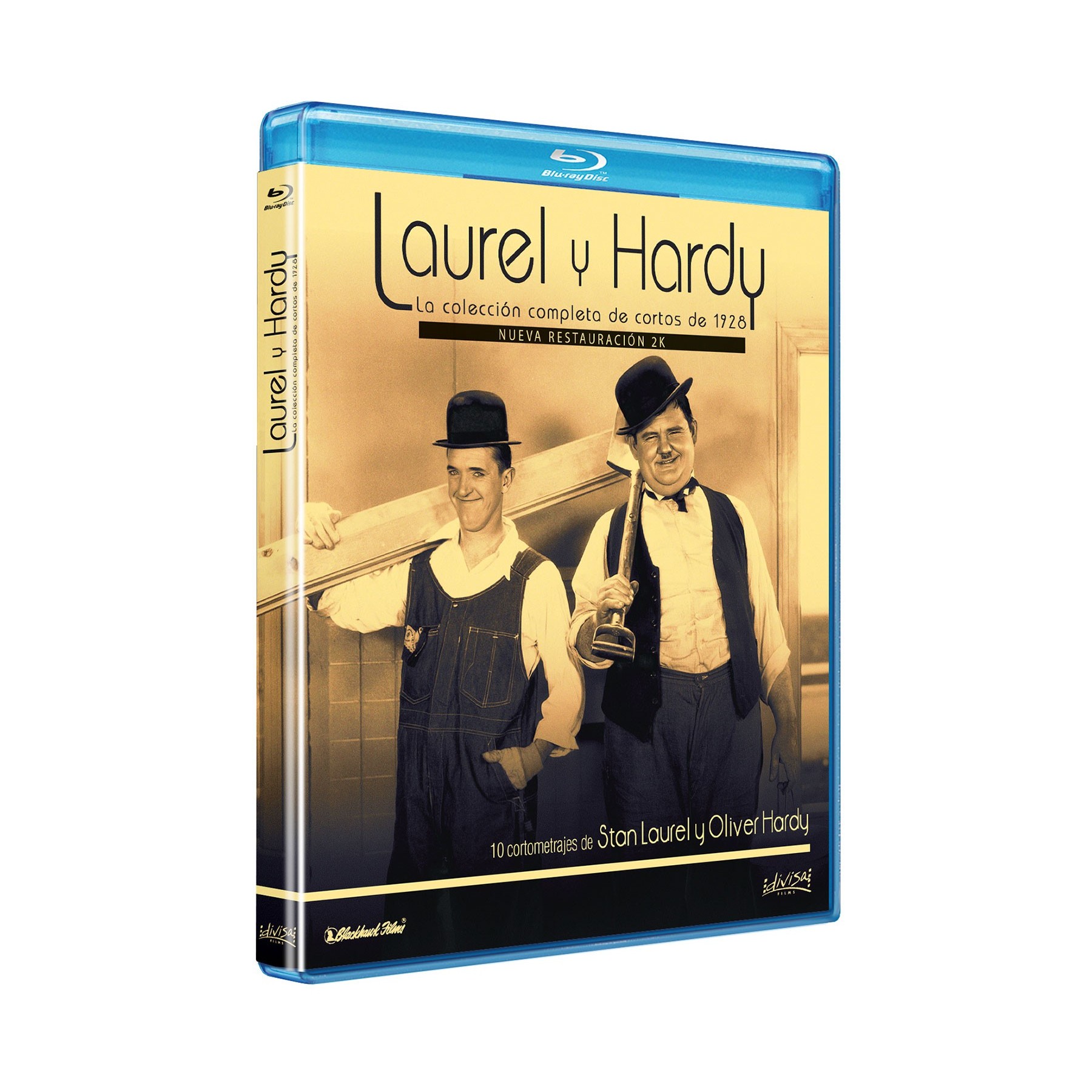 Laurel Y Hardy - Colección Completa De Cortos (1928) - Bd Br