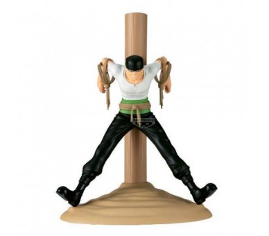 One Piece Figure Life Pirate Hunter Zoro 17cm