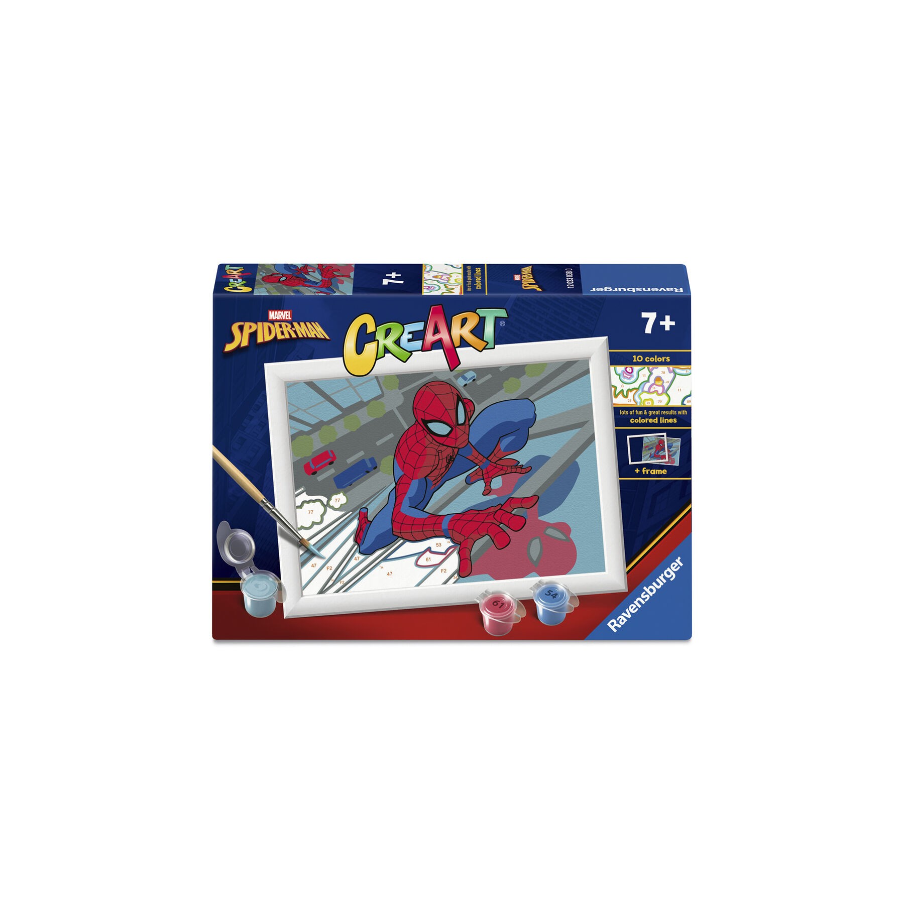 Kit de pintura CreArt Spiderman Marvel