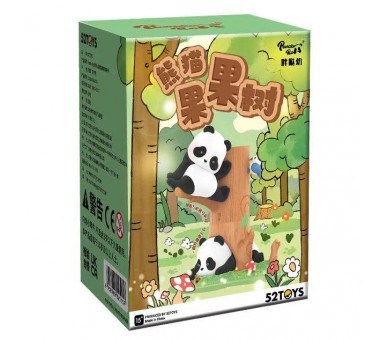 Figura sorpresa Fruit Tree Climbing Panda Roll surtido
