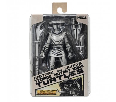 Figura Elite Guard Black & White Teenage Mutant Tortugas Ninja 18cm