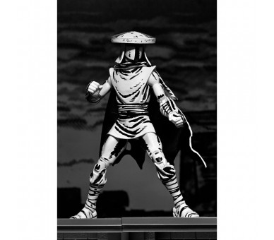 Figura Elite Guard Black & White Teenage Mutant Tortugas Ninja 18cm