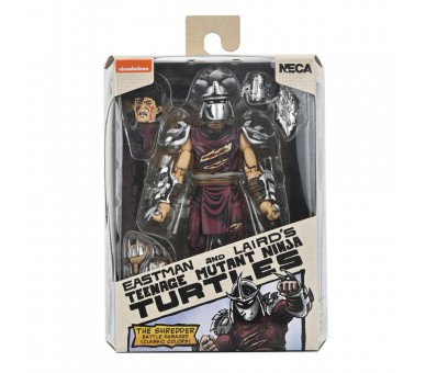 Figura The Sheredder Battle Damaged Teenage Mutant Tortugas Ninja 18cm