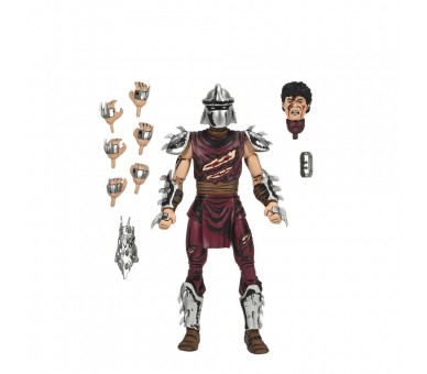 Figura The Sheredder Battle Damaged Teenage Mutant Tortugas Ninja 18cm