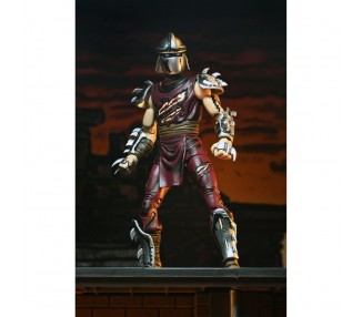 Figura The Sheredder Battle Damaged Teenage Mutant Tortugas Ninja 18cm