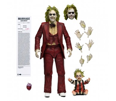 Figura Ultimate Beetlejuice Wedding Tuxedo Beetlejuice 18cm