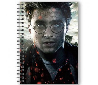 Cuaderno A5 3D Harry Potter