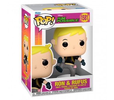 Figura POP Disney Kim Possible Ron & Rufus