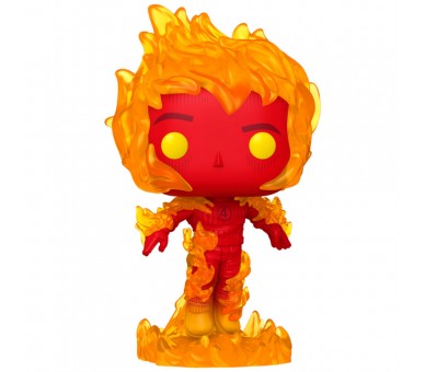 Figura POP Marvel Los 4 Fantasticos Antorcha Humana