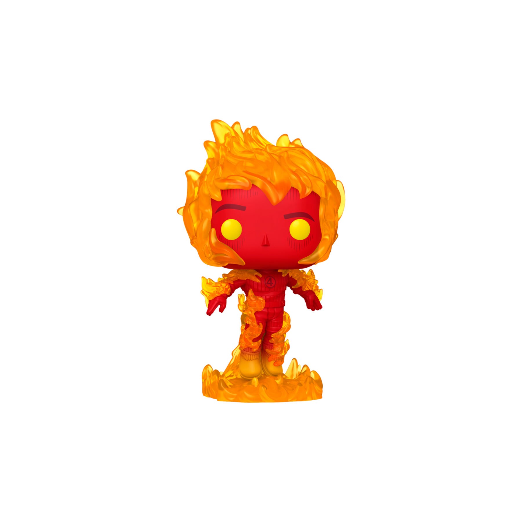 Figura POP Marvel Los 4 Fantasticos Antorcha Humana