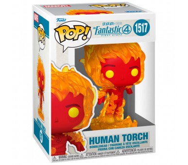 Figura POP Marvel Los 4 Fantasticos Antorcha Humana