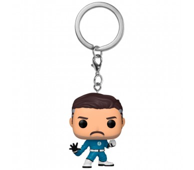 Llavero Pocket POP Marvel Los 4 Fantasticos Mister Fantastic