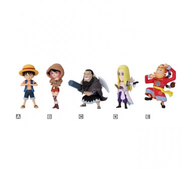 Figura world collectable Sabaody Island the Worst Generation One Piece 8cm surtido