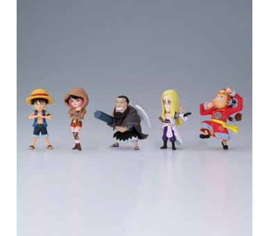Figura world collectable Sabaody Island the Worst Generation One Piece 8cm surtido