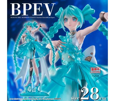 Figura EmeraldGem Clearluxe Hatsune Miku 28cm