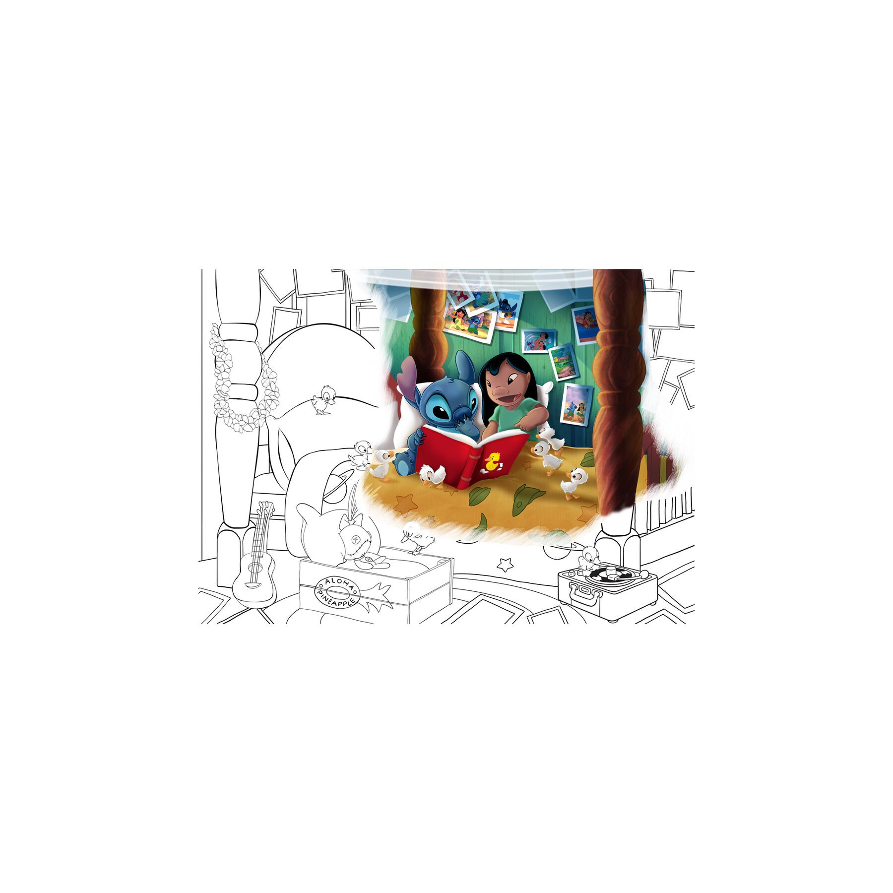 Puzzle Stitch Disney 1000pzs