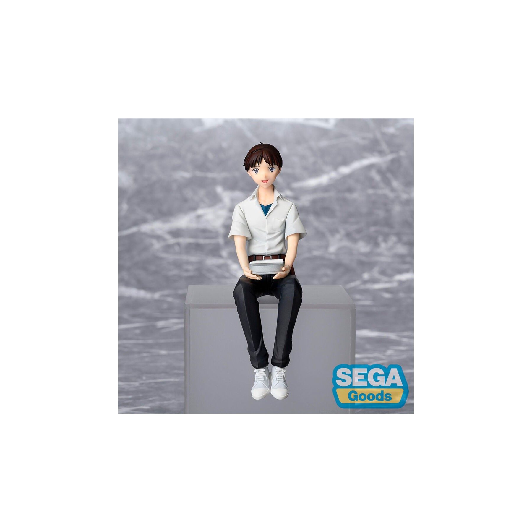 Figura PM Perching Shinji Ikari Rebuild of Evangelion 14cm