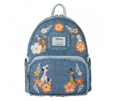 Mochila Denim Disney Loungefly 26cm