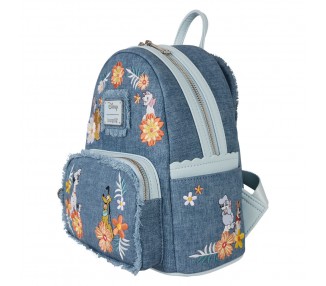 Mochila Denim Disney Loungefly 26cm