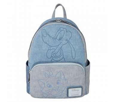 Mochila Denim Disney Loungefly 26cm