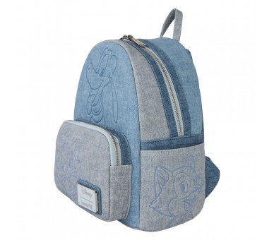 Mochila Denim Disney Loungefly 26cm