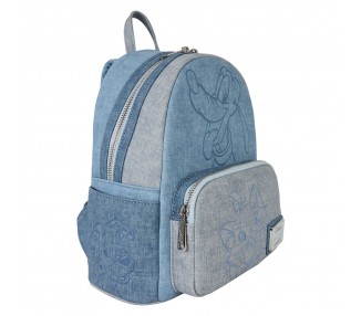 Mochila Denim Disney Loungefly 26cm