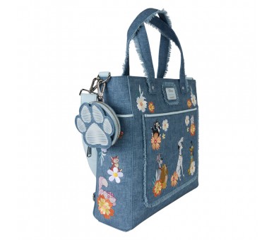 Bolso Mochila + Monedero Denim Disney Loungefly
